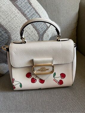 Coach Cherry Morgan Top Handle